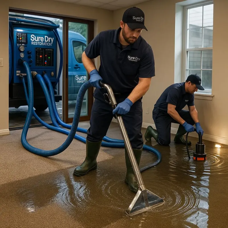 Water Extraction and Removal process in Meriden, CT